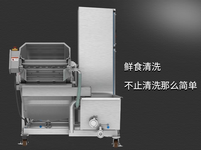 高質(zhì)蔬菜清洗機(jī)，氣泡清洗，清洗800kg/小時(shí)
