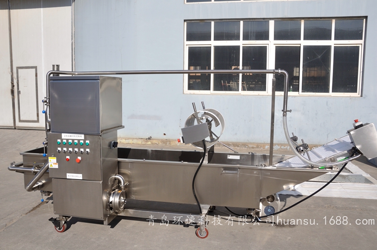 專家分析曝氣洗菜機的優勢  適用于食品加工工廠，學校,精彩配送中心等.