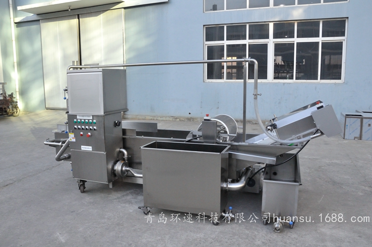 環速洗菜機電動大型 學校,配送中心.食品物料潔凈清洗,800kgh